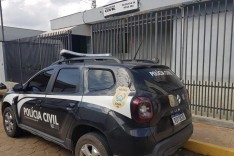 4ª Delegacia Regional de João Monlevade cumpre mandado de prisão preventiva em desfavor de indivíduo suspeito de diversos crimes. 